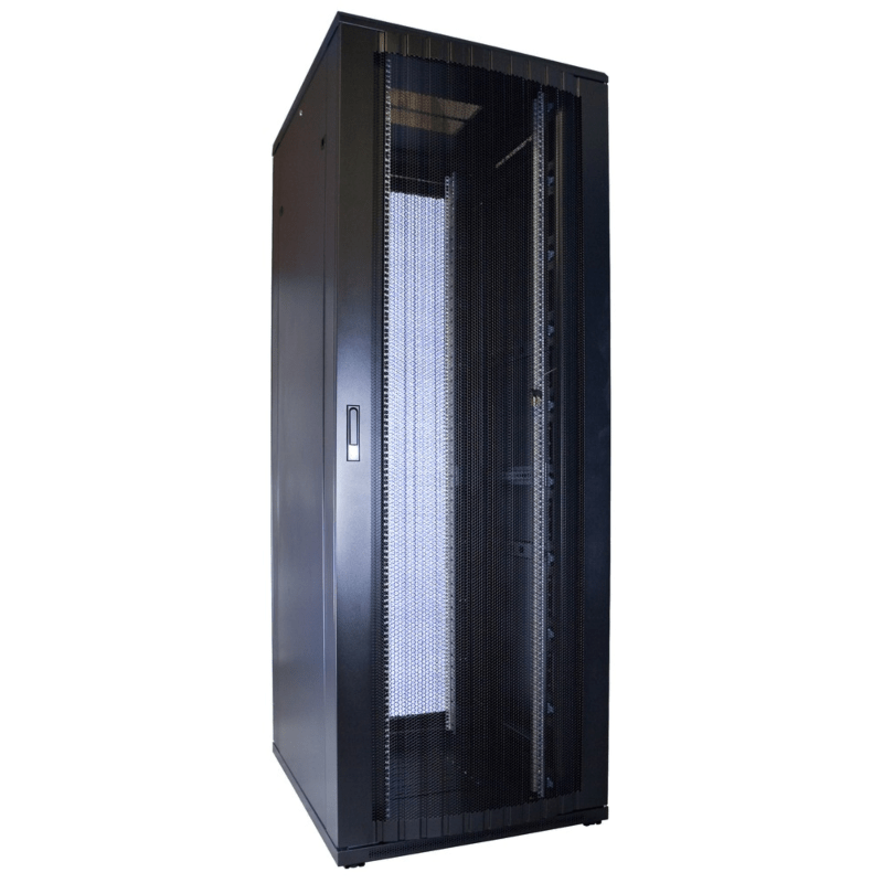 47U serverkast met geperforeerde deur 800x1000x2200mm (BxDxH)