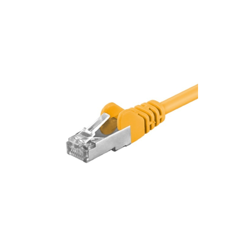 CAT5e FTP patchkabel 50m geel