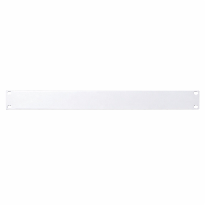 19 inch afdekpaneel 1U - wit