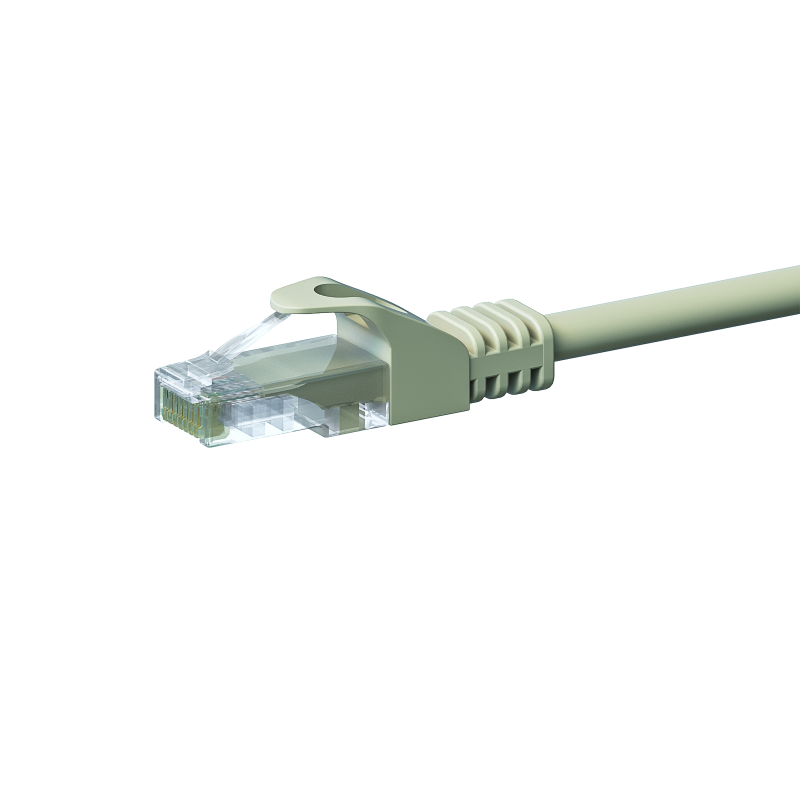 CAT5e UTP patchkabel 10m grijs  - CCA