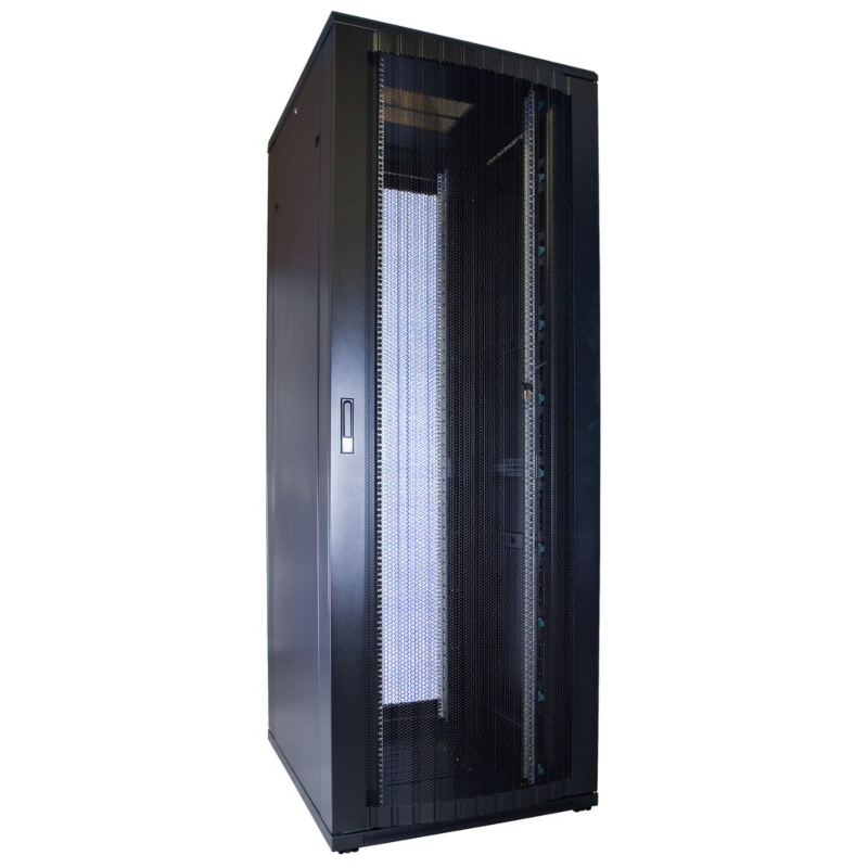 47U serverkast met geperforeerde deur 800x1200x2200mm (BxDxH)