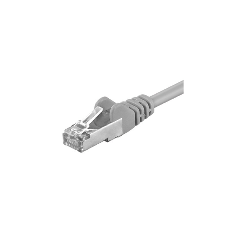 CAT5e FTP patchkabel 0,50m grijs 