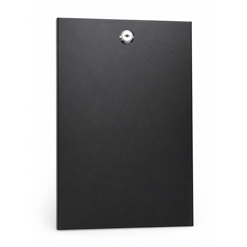 12U zijpaneel voor 10" serverkasten - 310mm diep met slot