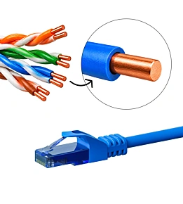 Cat6a UTP Patchkabels 100% koper